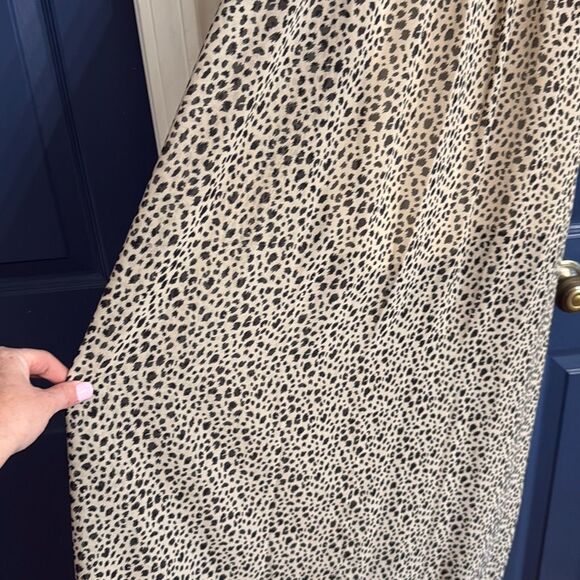 Charming Charlie Leopard Print Maxi Dress Size M - Picture 3 of 7